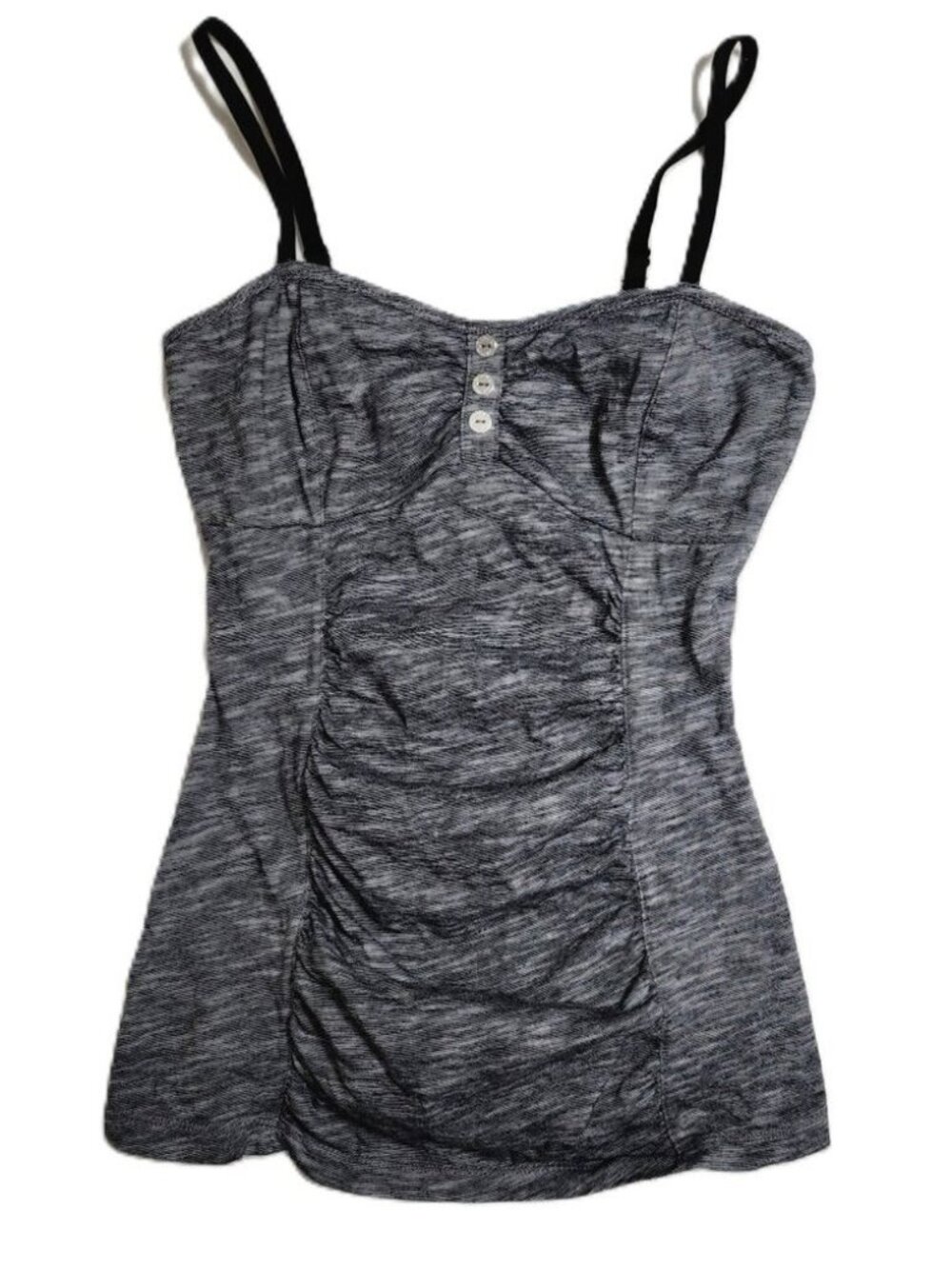 Womens Gray Sweetheart Tank Top